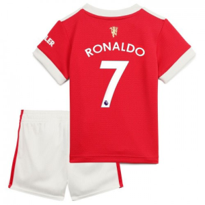 Manchester United Cristiano Ronaldo 7 Kind Thuis tenue 2021-2022 - Voetbaltenue