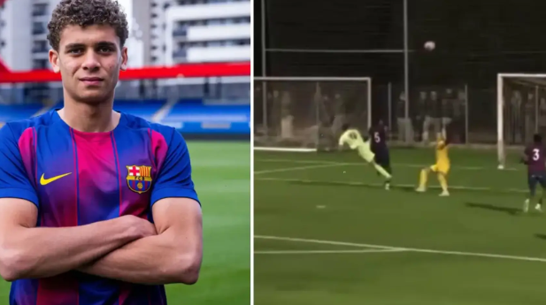 Hamza Abdelkarim Maakt Sterk Debuut voor FC Barcelona U19